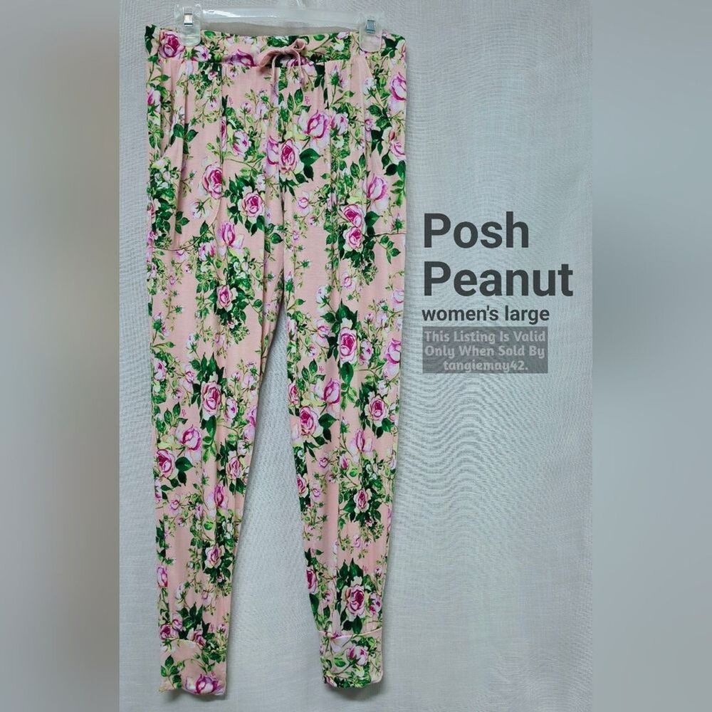 Posh Peanut Renia Floral Lounge Pants EUC
